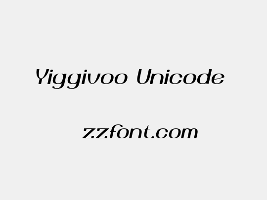 Yiggivoo Unicode 