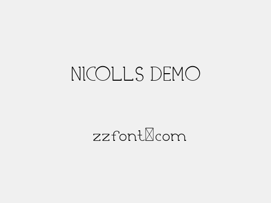 NICOLLS DEMO