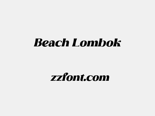 Beach Lombok