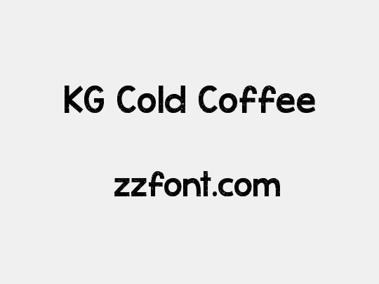 KG Cold Coffee