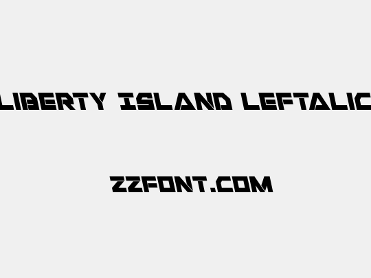 Liberty Island Leftalic