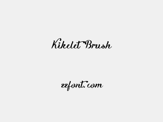 Kikelet Brush