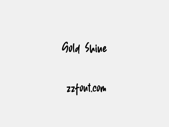 Gold Shine