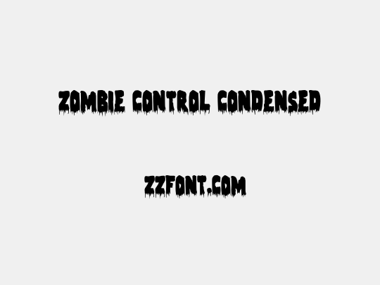 Zombie Control Condensed