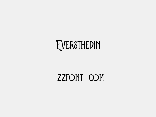Eversthedin