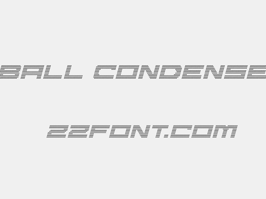 Pocket Ball Condensed Italic