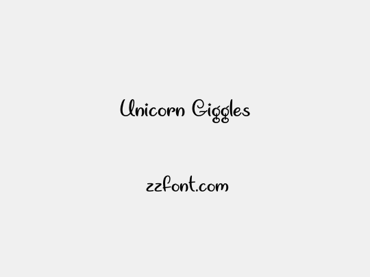 Unicorn Giggles