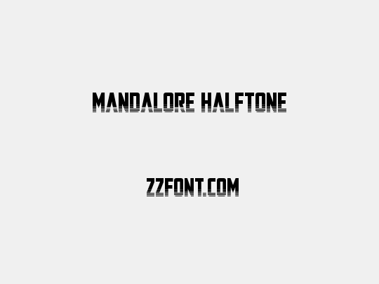 Mandalore Halftone