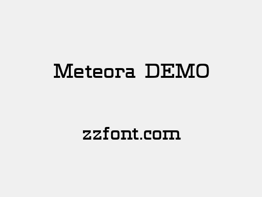 Meteora DEMO