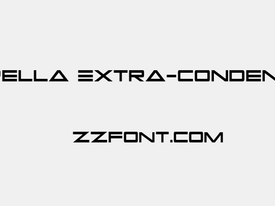 Capella Extra-condensed