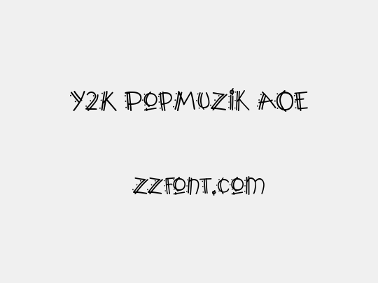 Y2K PopMuzik AOE