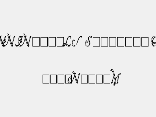 Wrenn Initials Shadowed Cond