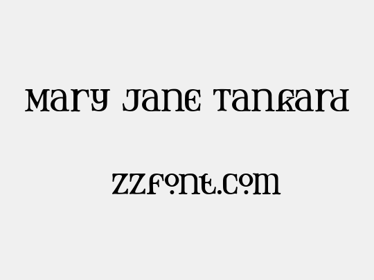 Mary Jane Tankard
