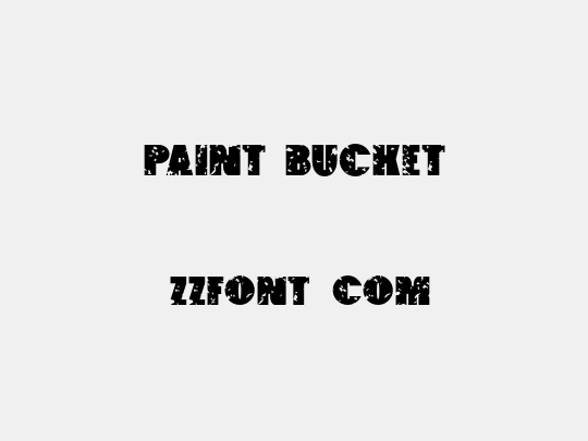 Paint bucket
