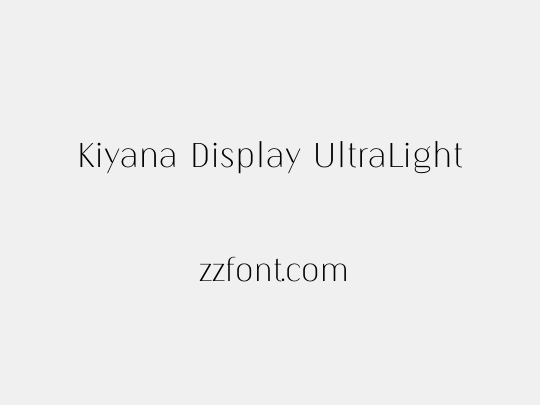 Kiyana Display UltraLight