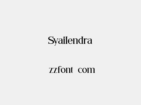 Syailendra