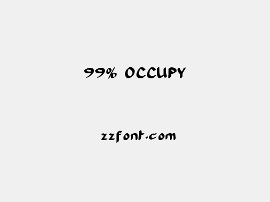 99% OCCUPY