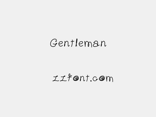 Gentleman