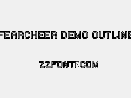 Fearcheer Demo Outline
