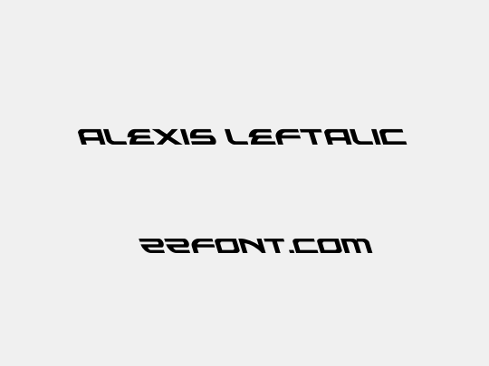 Alexis Leftalic