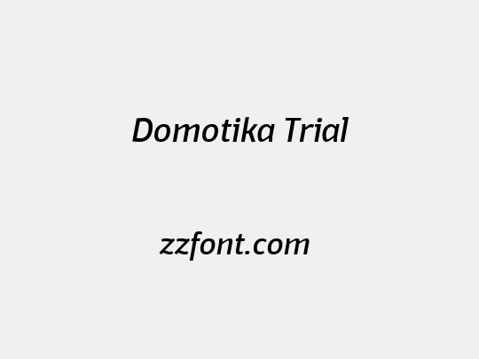 Domotika Trial