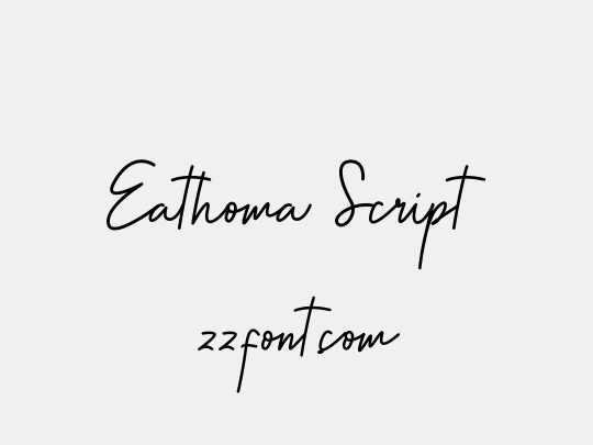 Eathoma Script