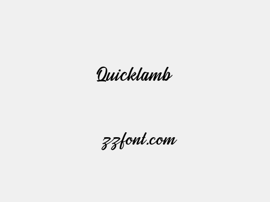 Quicklamb