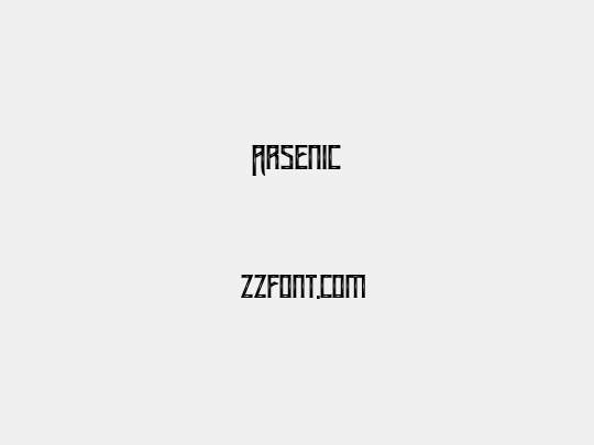 Arsenic