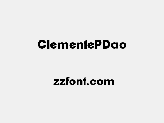 ClementePDao