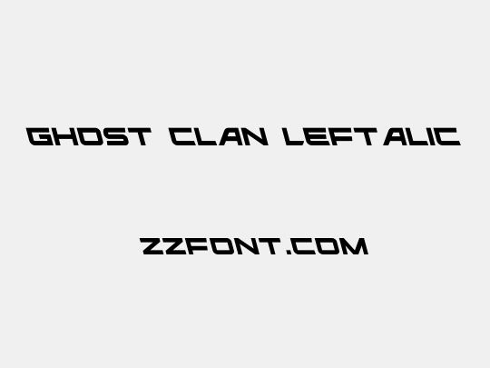Ghost Clan Leftalic