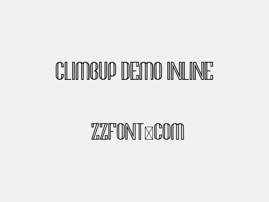 Climbup Demo Inline