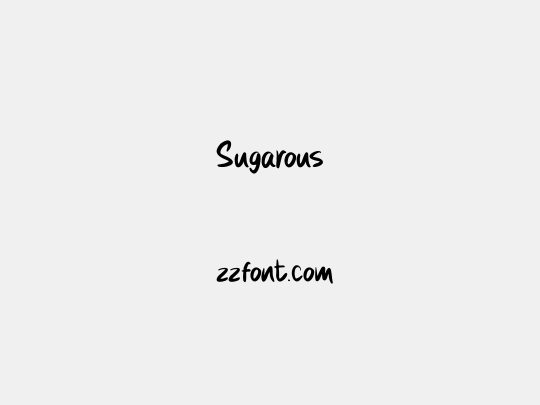 Sugarous