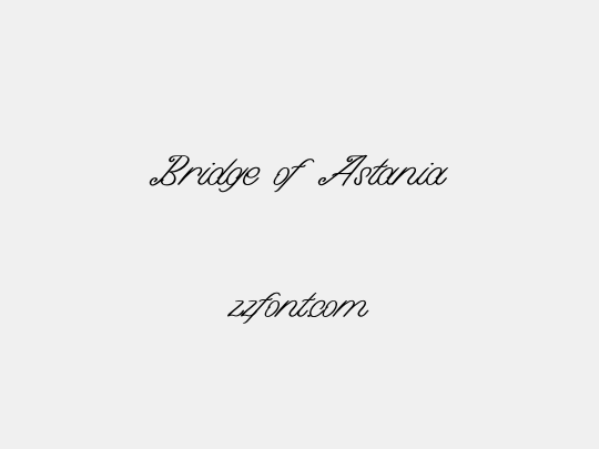 Bridge of Astania