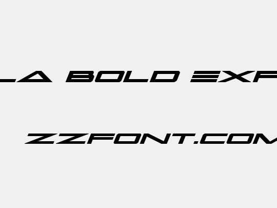 Capella Bold Expanded