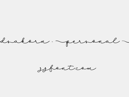 Sudsakorn - Personal Use