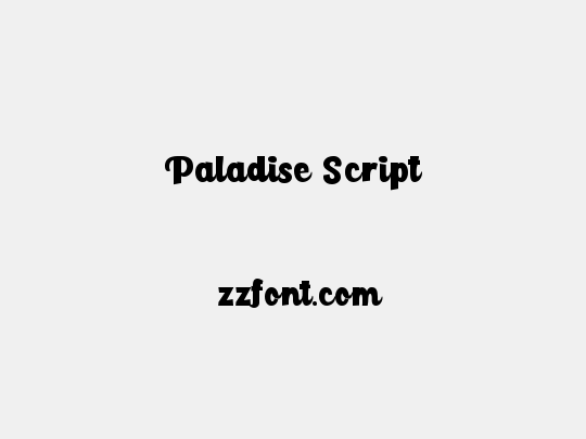 Paladise Script
