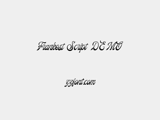 Frankest Script DEMO