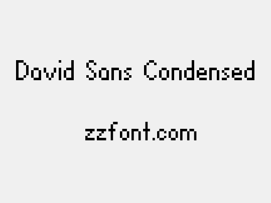 David Sans Condensed