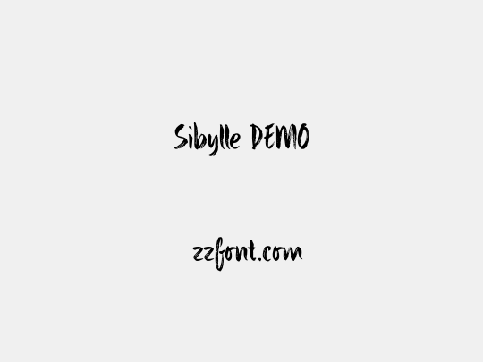 Sibylle DEMO