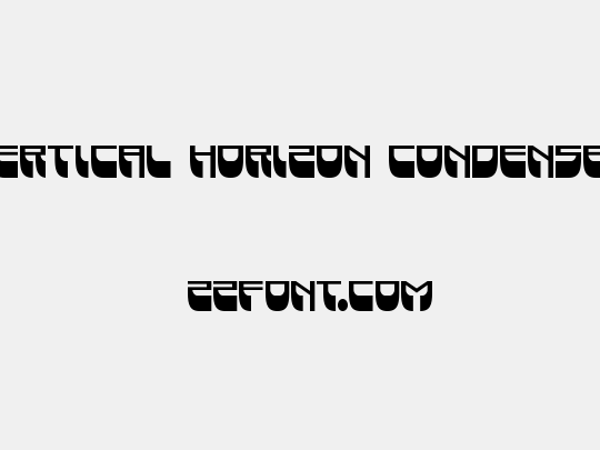 Vertical Horizon Condensed