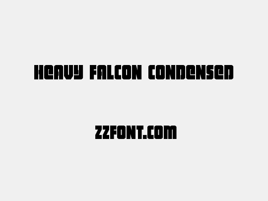 Heavy Falcon Condensed