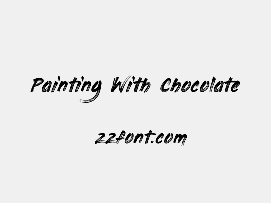 Painting With Chocolate
