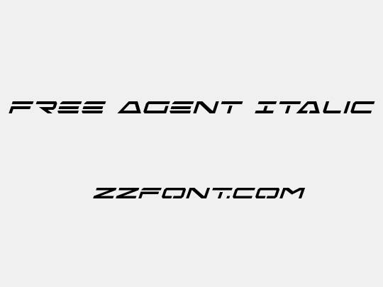 Free Agent Italic