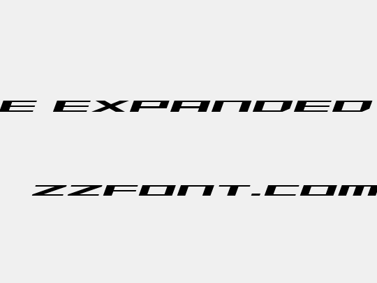 Trireme Expanded Italic