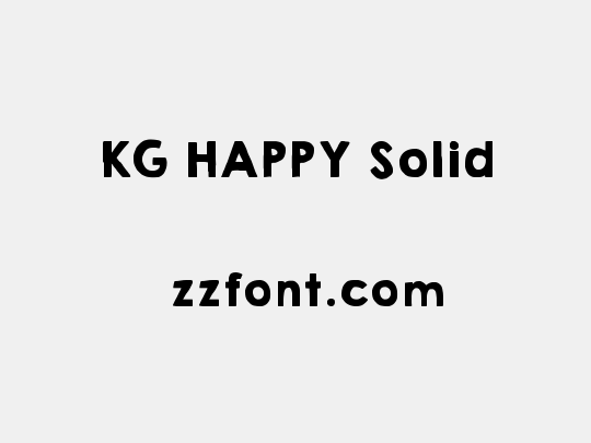 KG HAPPY Solid