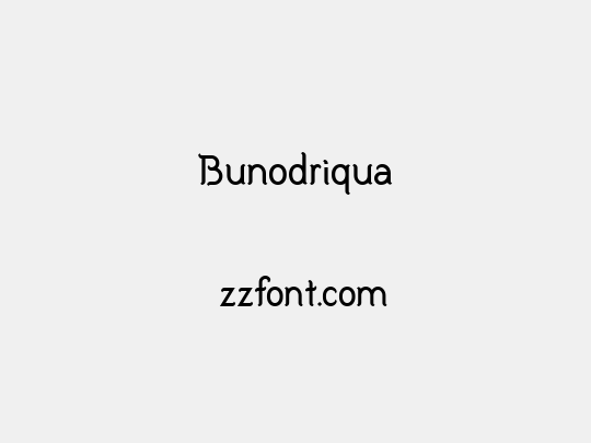 Bunodriqua
