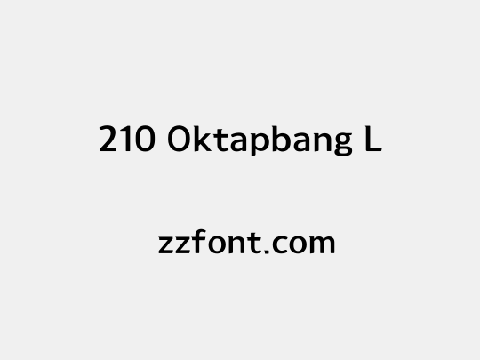 210 Oktapbang L