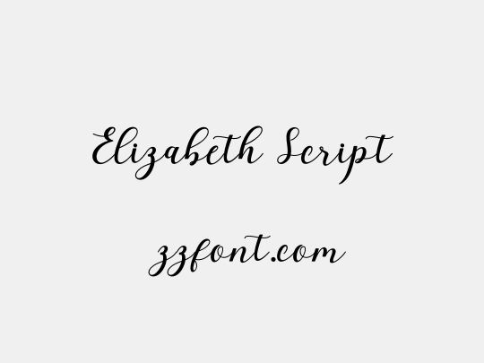 Elizabeth Script