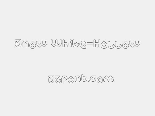 Znow White-Hollow