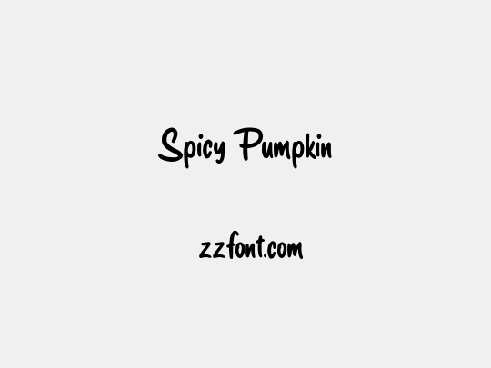 Spicy Pumpkin